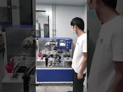 Elektroda Z Stacking Pocket Cell Assembly Półautomatyczne urządzenia Bateria Maszyna do laminowania